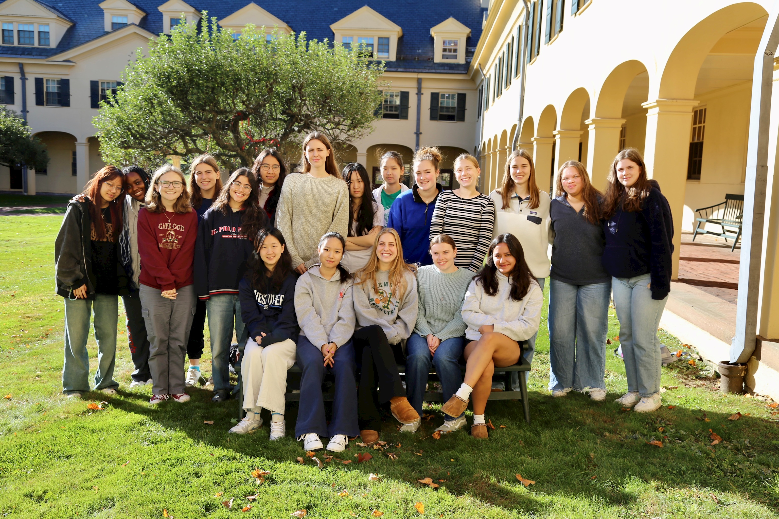 2024 AP Environmental Students in Westover Quad